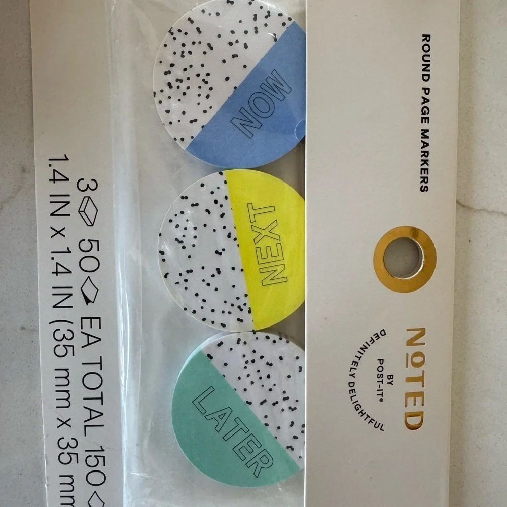 NWT Post-It Assortment of FIVE Packages Post-It Sticky Notes Mini Notes